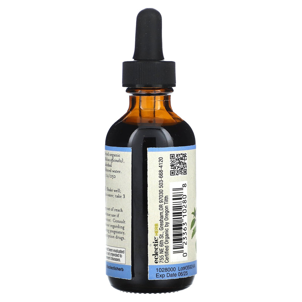 Eclectic Herb Lemon Balm Extract, 250 mg, 2 fl oz (60 ml)