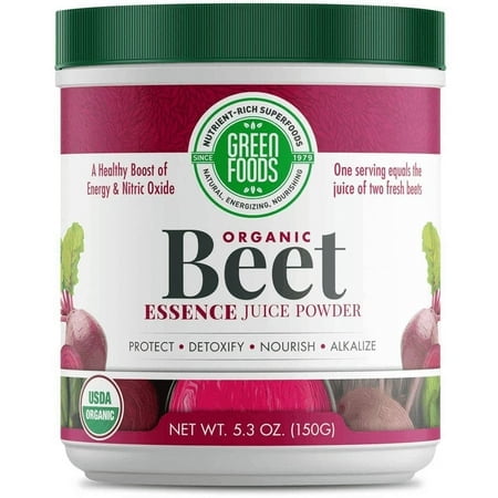 Green Foods Organic Beet Essence Juice Powder, 5.3 oz