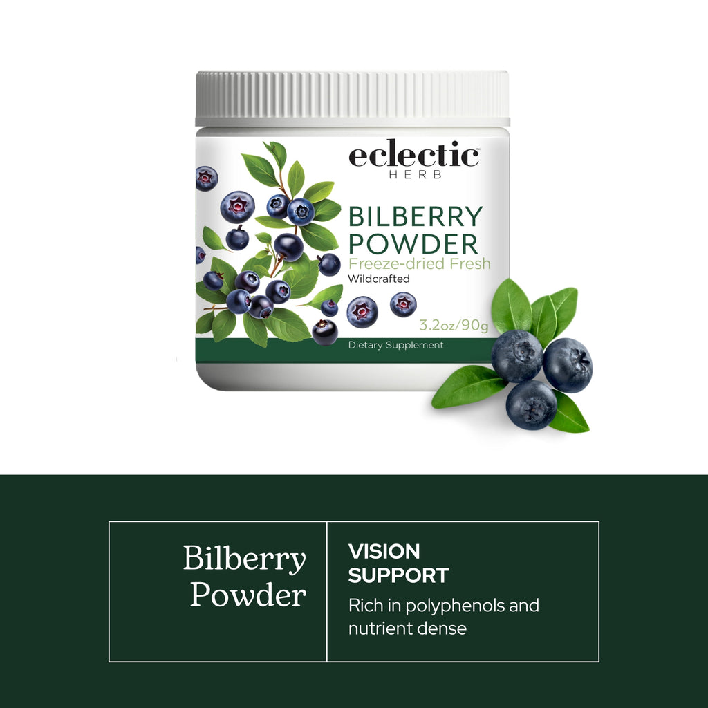 Eclectic Herb Bilberry Powder, 3.2 oz (90 g)