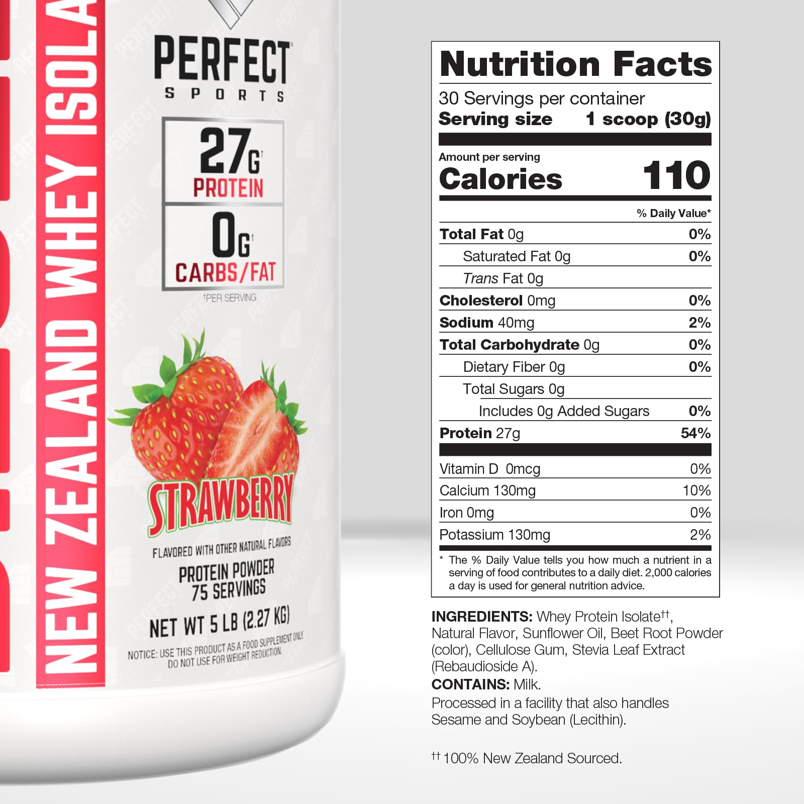 Perfect Sports whey protein