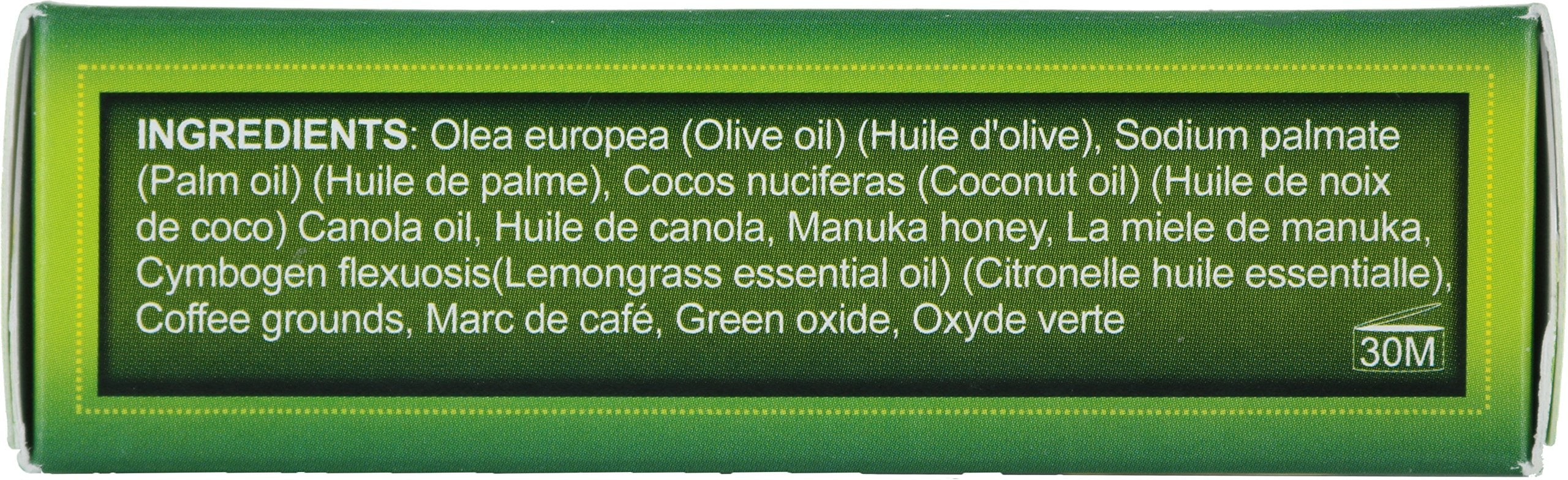 Buncha Farmers All Natural Manuka Bar Soap - Honey & Lemongrass 120g