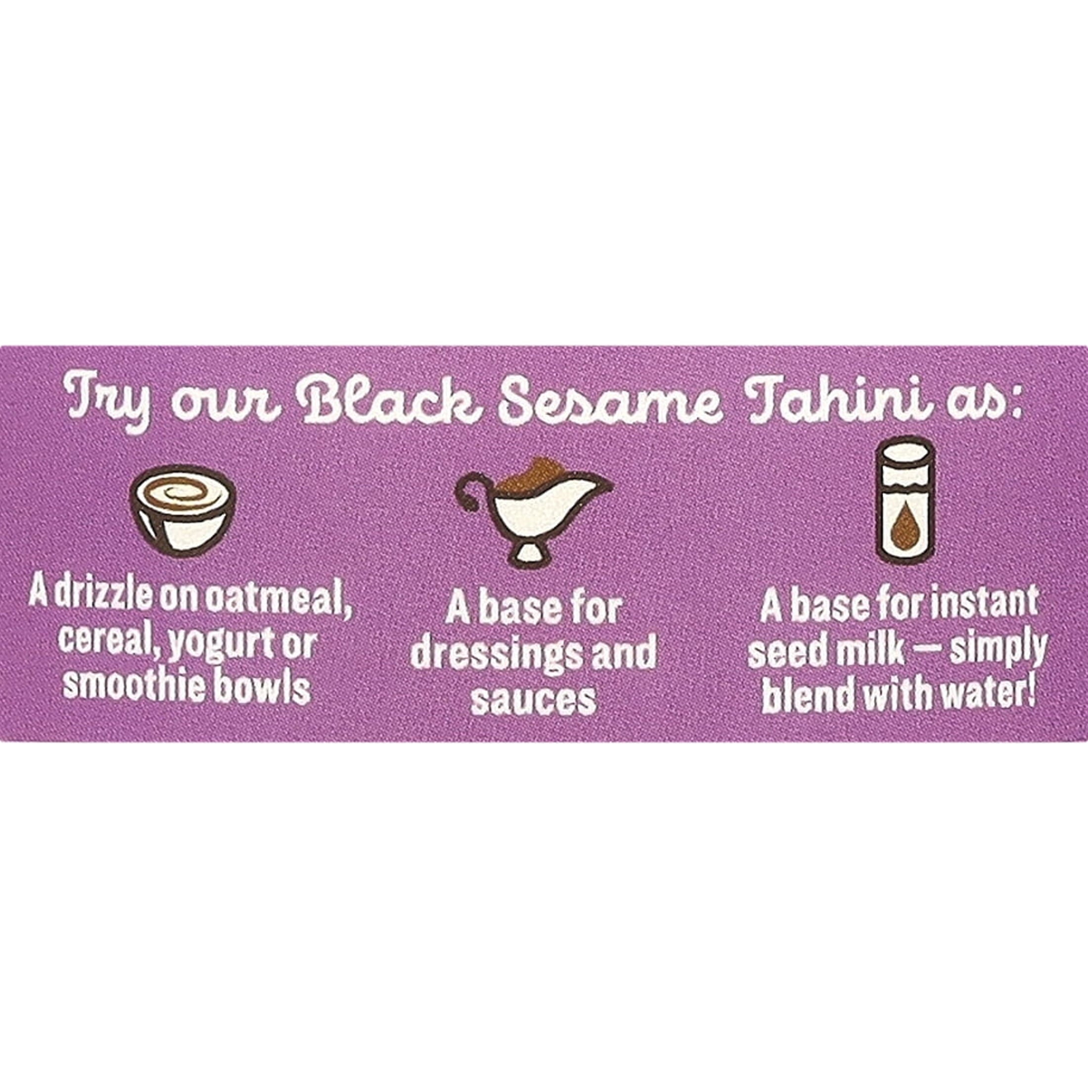 Dastony Organic Black Sesame Tahini, Raw Stone Ground, 8 oz (227 g)