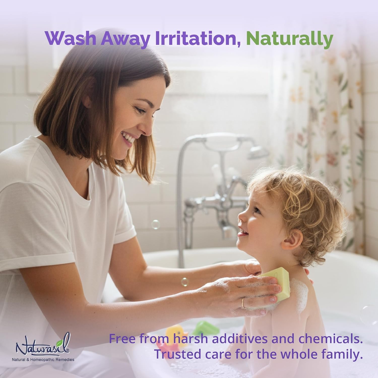 Naturasil Tinea Versicolor Treatment Soap - 5oz | Max-Strength 10x Sulfur Soap for Fast-Acting Antifungal Relief | Soothes and Restores Skin Health | Adult & Child Safe