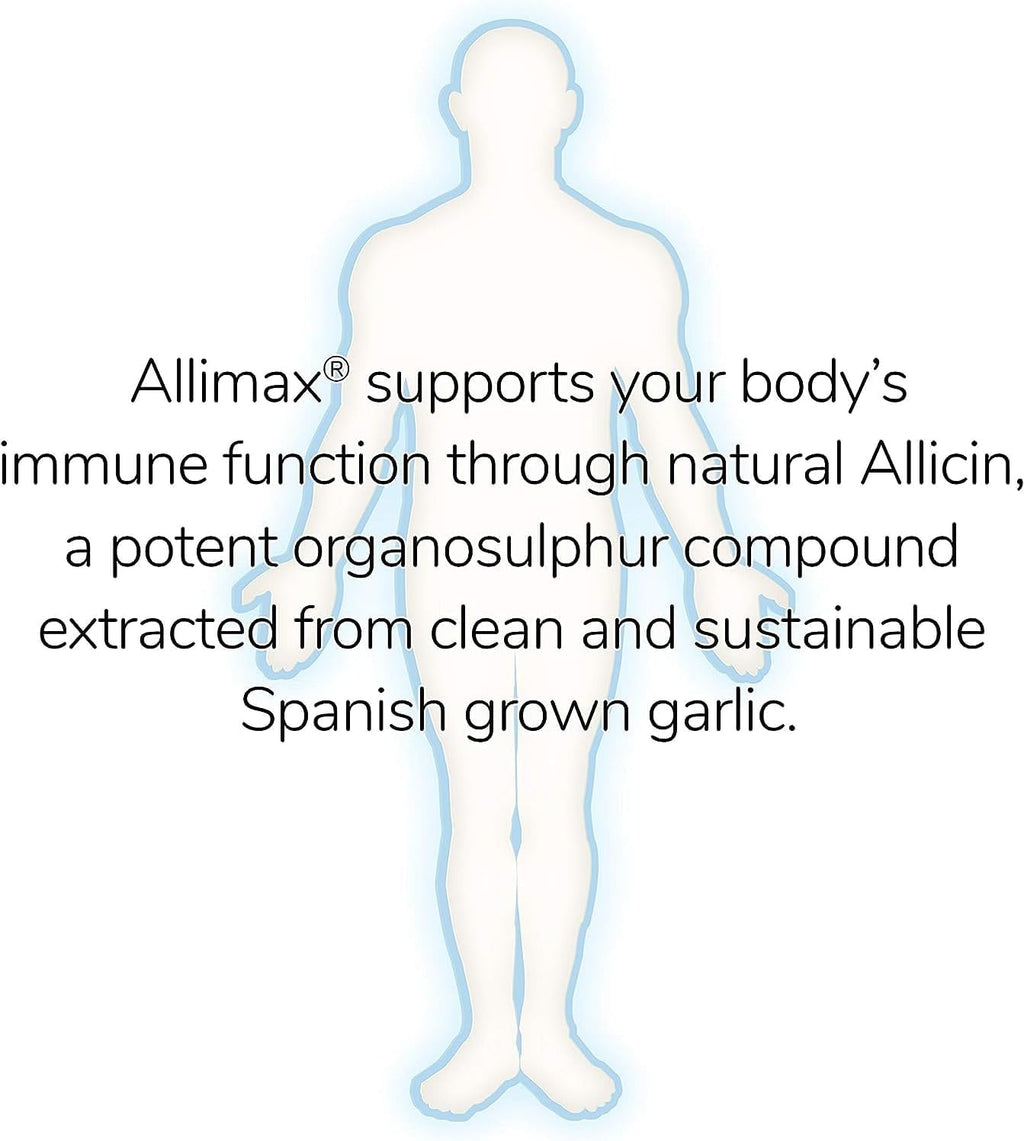 ALLIMAX 180mg 90 Capsules.