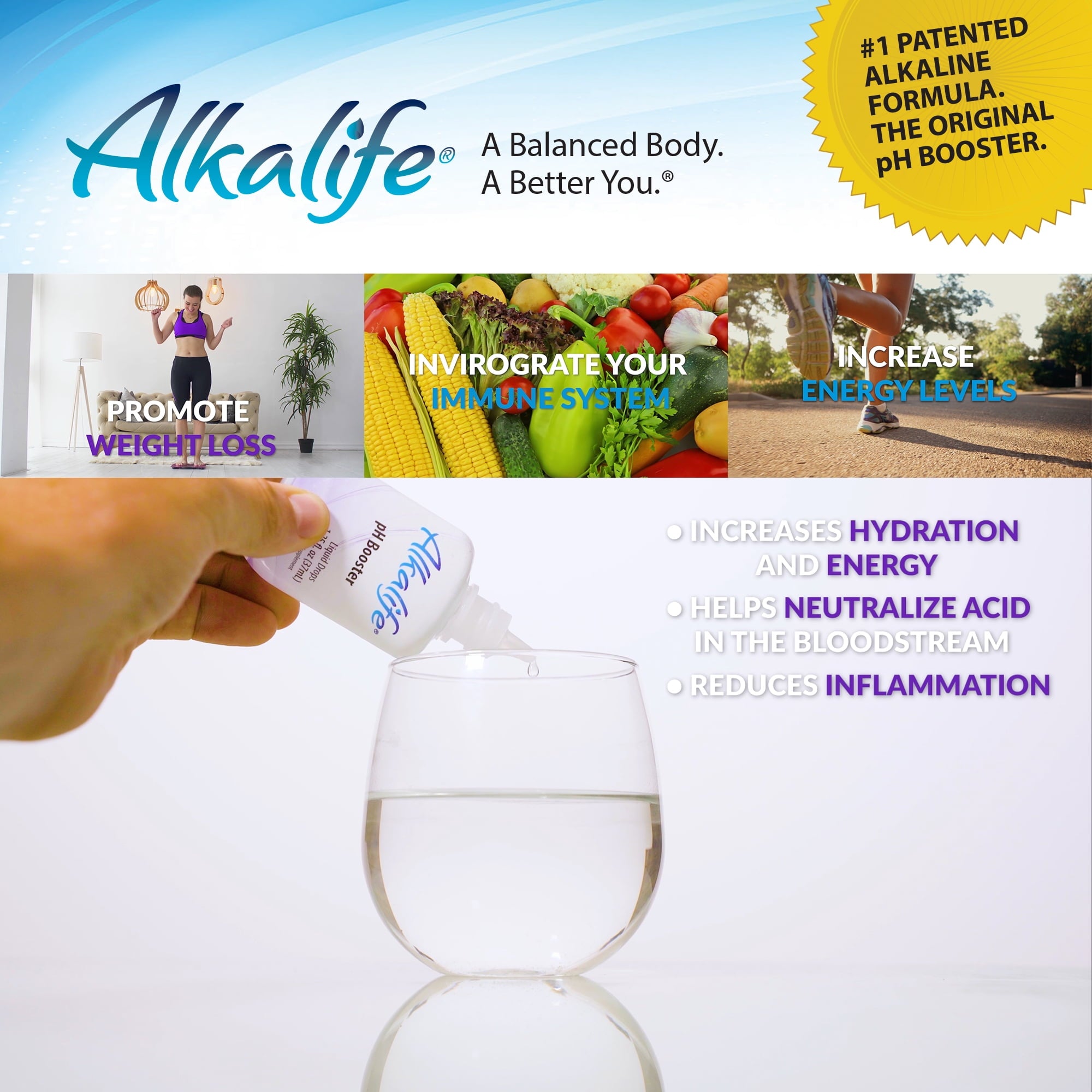 Alkalife pH Booster Drops with Essential Minerals and Electrolytes – 1.25oz
