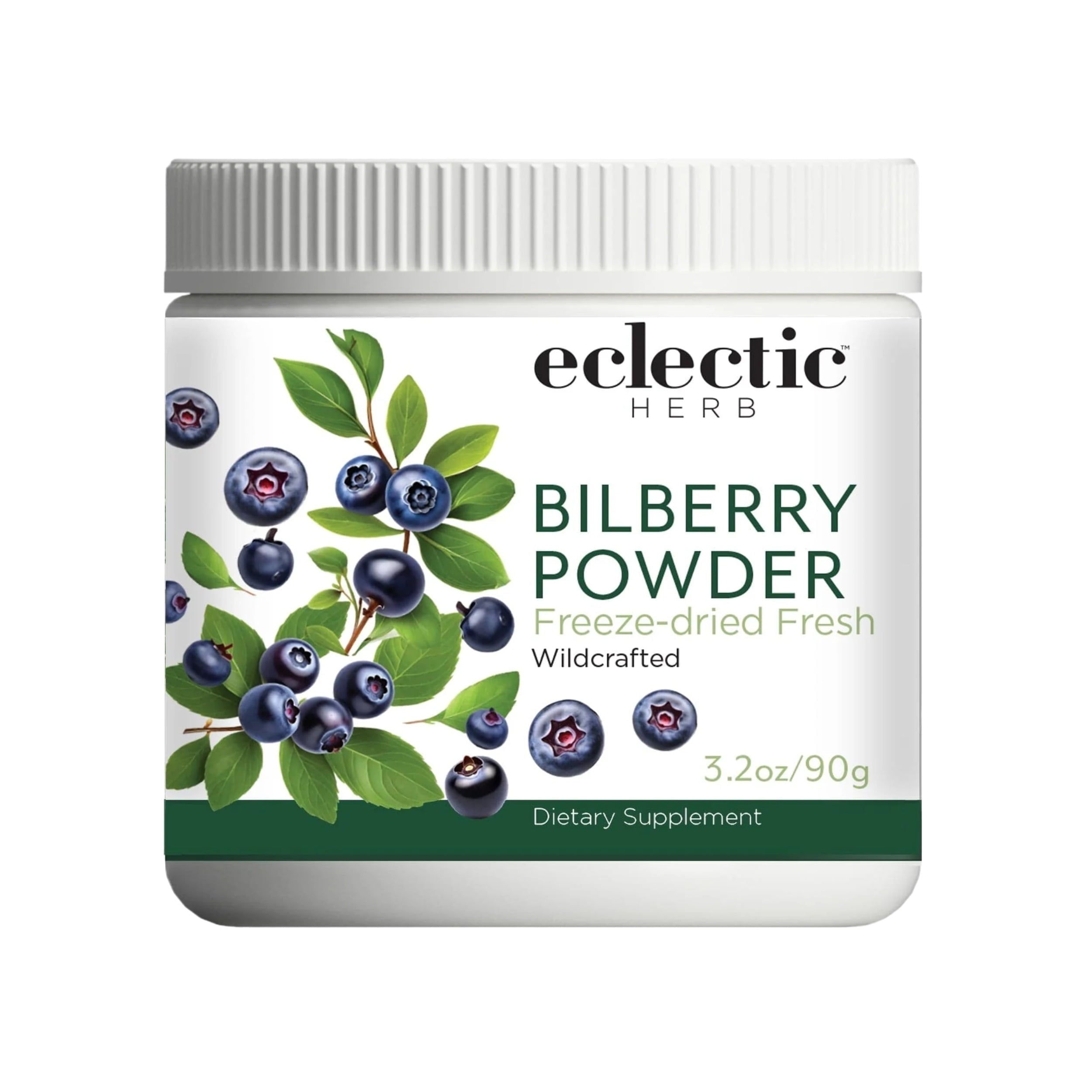Eclectic Herb Bilberry Powder, 3.2 oz (90 g)