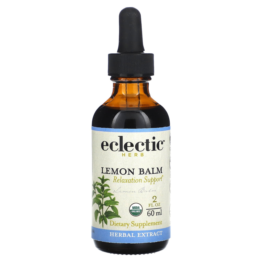 Eclectic Herb Lemon Balm Extract, 250 mg, 2 fl oz (60 ml)