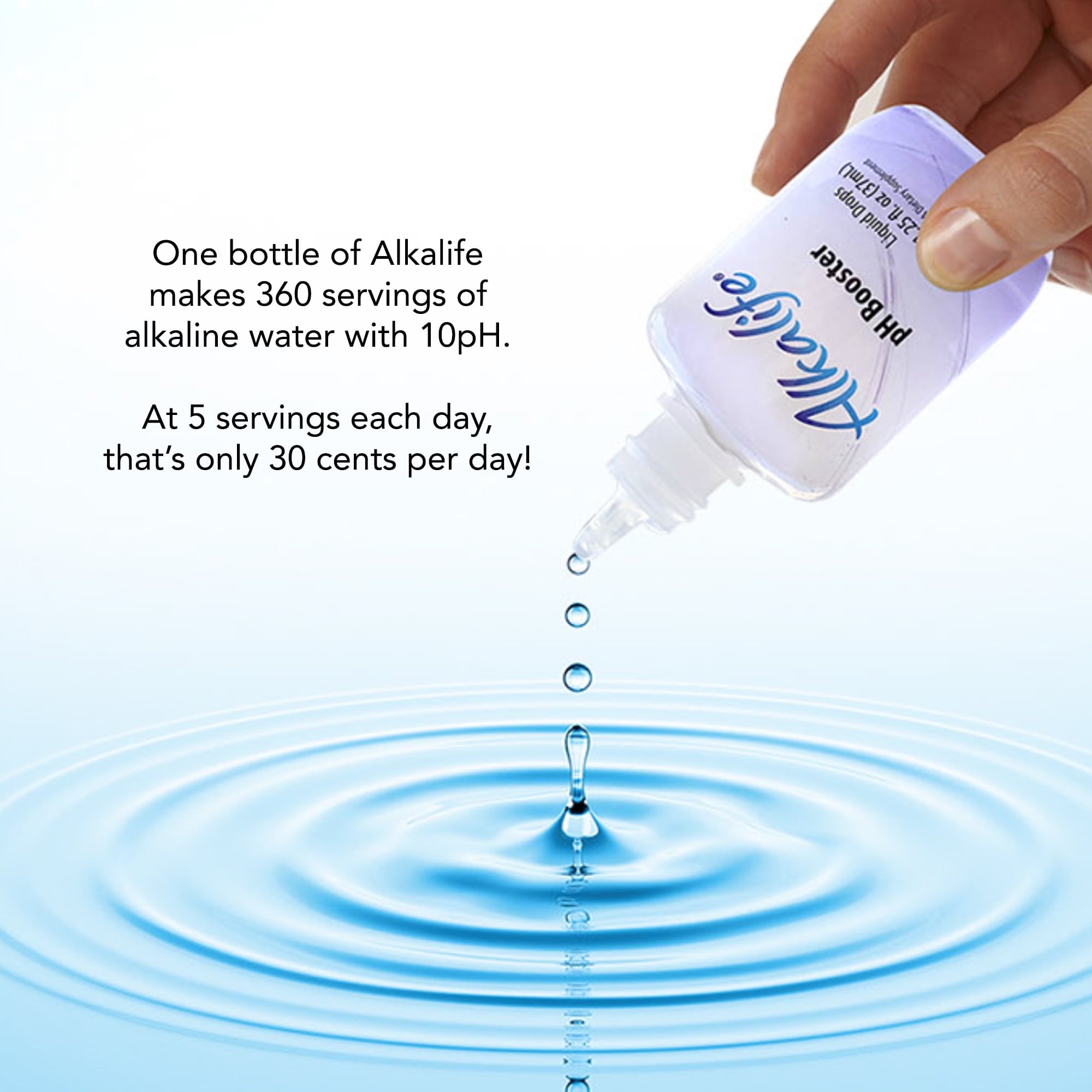 Alkalife pH Booster Drops with Essential Minerals and Electrolytes – 1.25oz