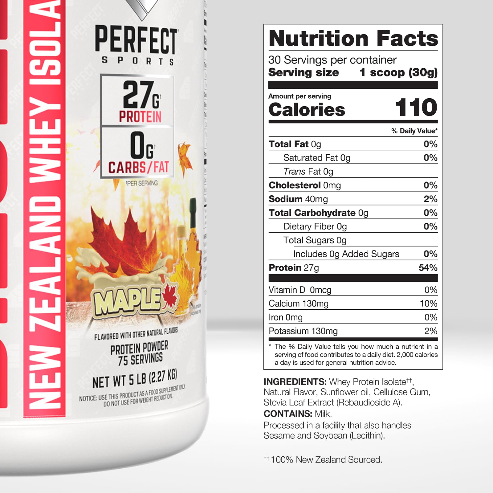 Perfect Sports whey protein