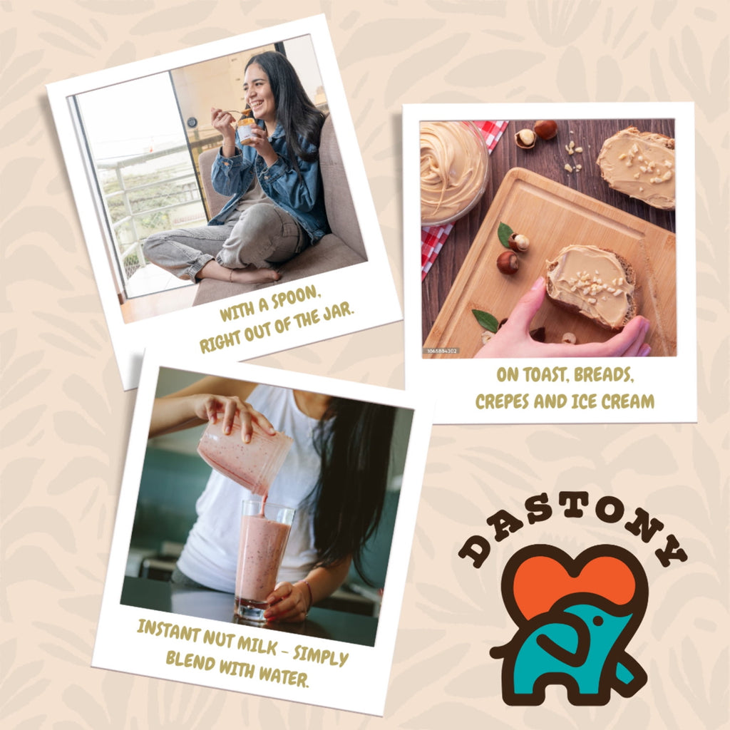 Dastony Organic Hazelnut Butter, Ultra Smooth, 8 oz